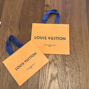 Louis Vuitton shopping bags